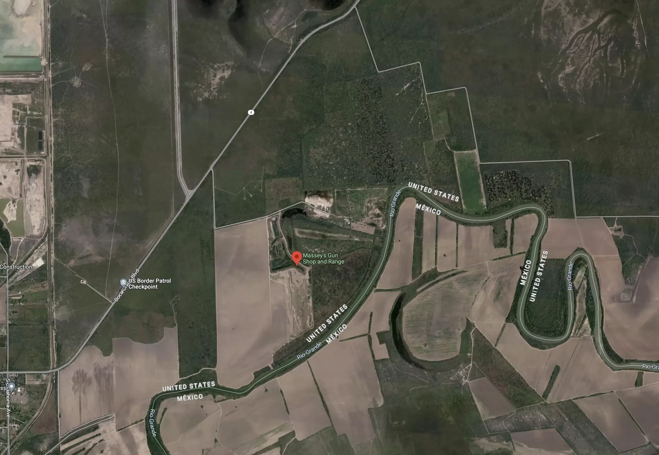 Massey's Gun Range Map